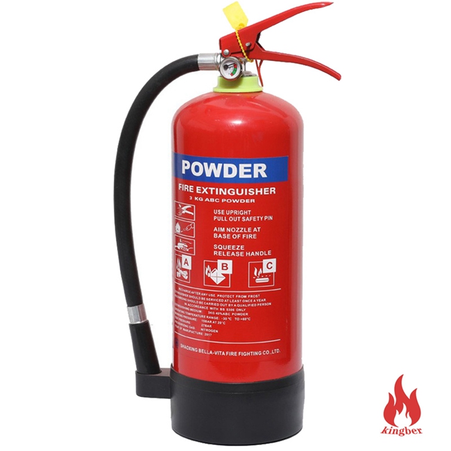 3kg干粉灭火器-3kg dry powder fire extinguisher