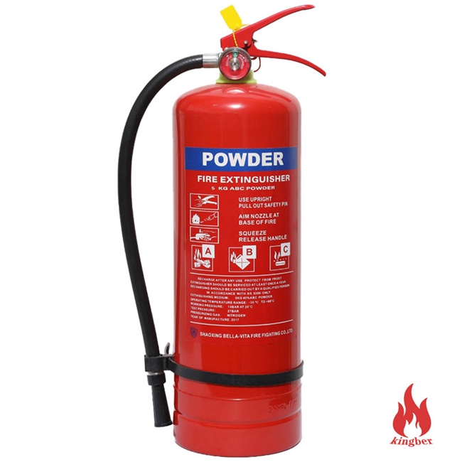 5kg干粉灭火器-5kg dry powder fire extinguisher