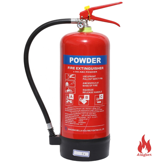 9kg 干粉灭火器-9kg dry powder fire extinguisher