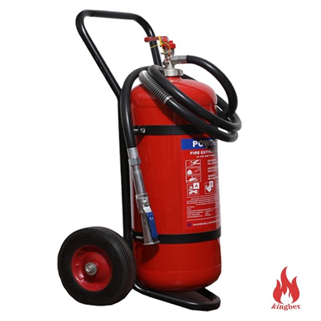 50kg 干粉推车灭火器 50kg trolley dry powder fire extinguisher