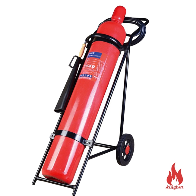 25kg co2灭火器  25KG trolley CO2 fire extinguisher