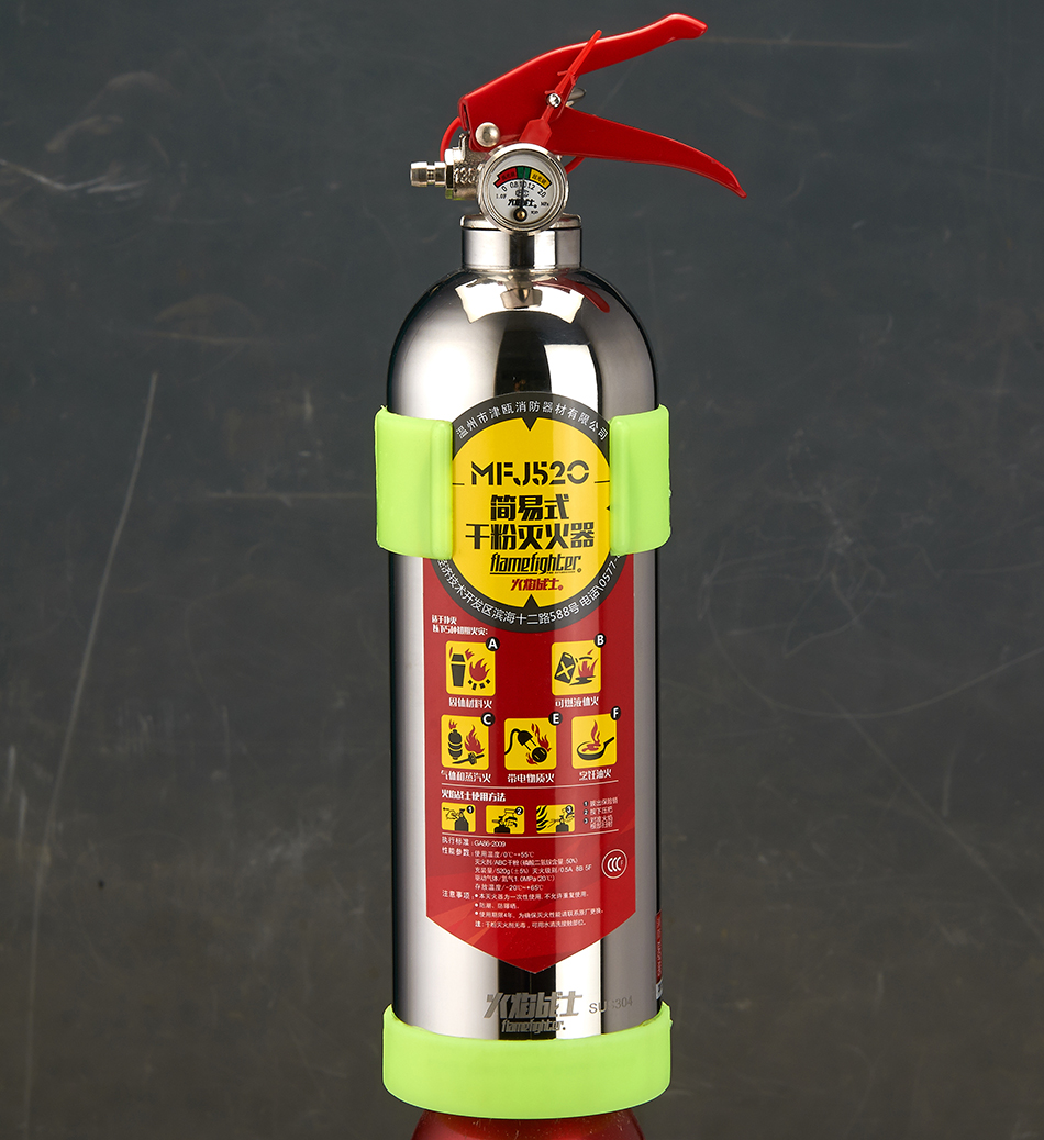 0.5kg stainless steel fire extinguisher